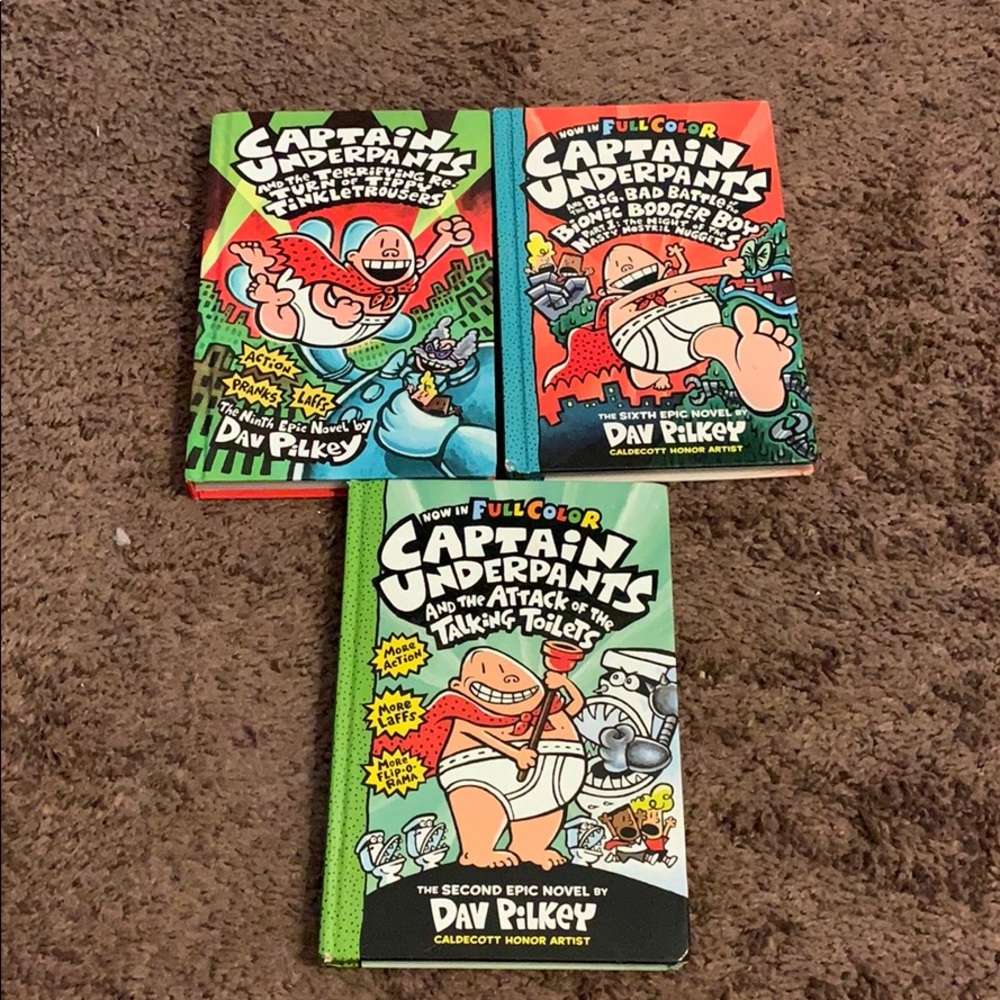 Captain underpants bundle